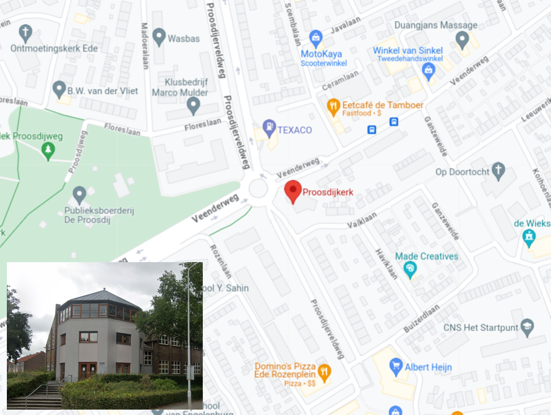 NGK Proosdijkerk Google Maps